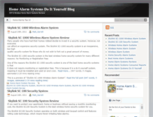 Tablet Screenshot of homealarmsystemsdoityourself.com